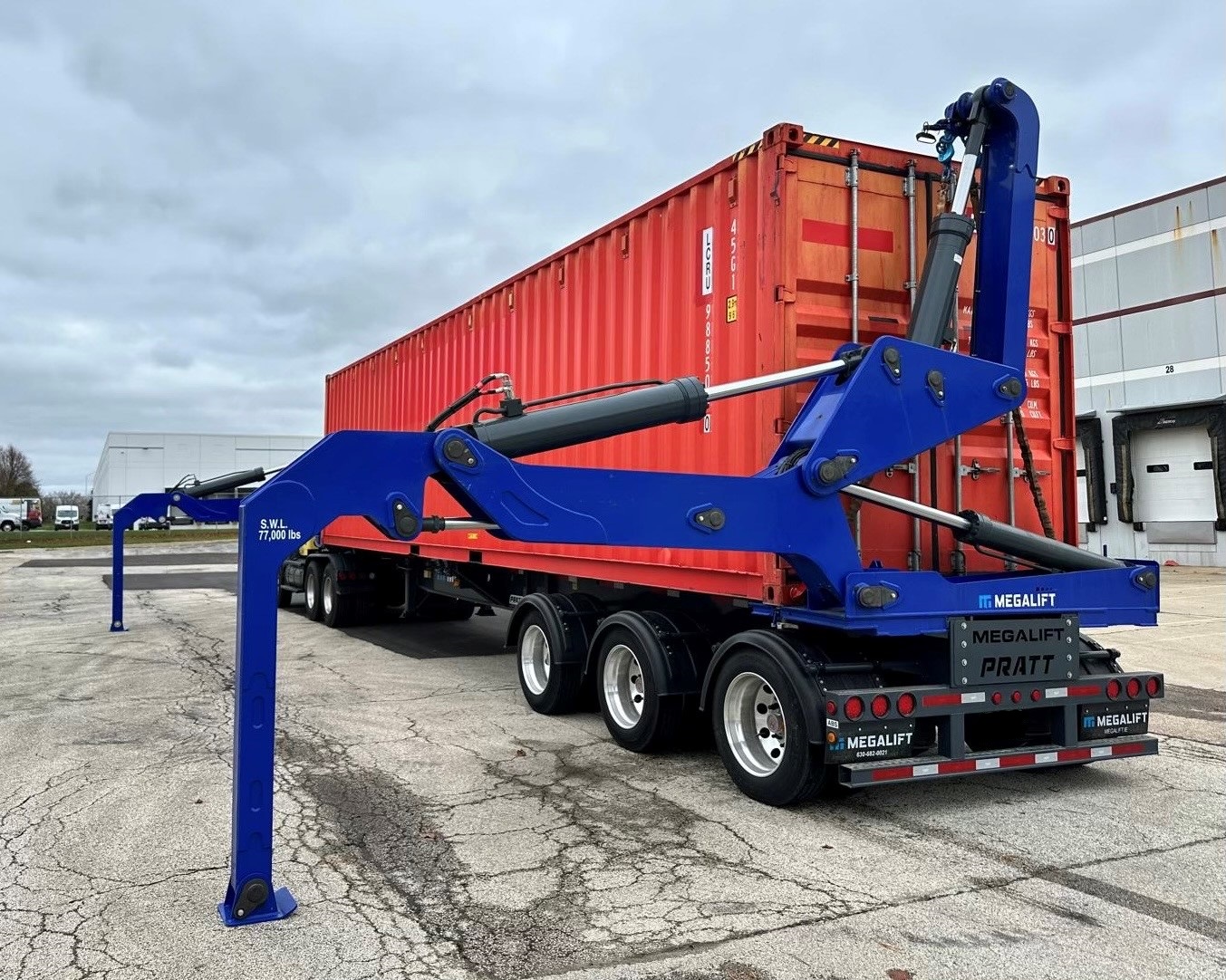 Megalift Sideloader Loading Time