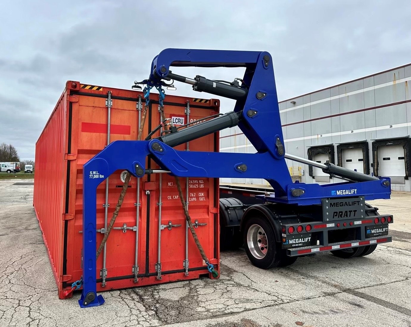 Megalift North America Container Handling