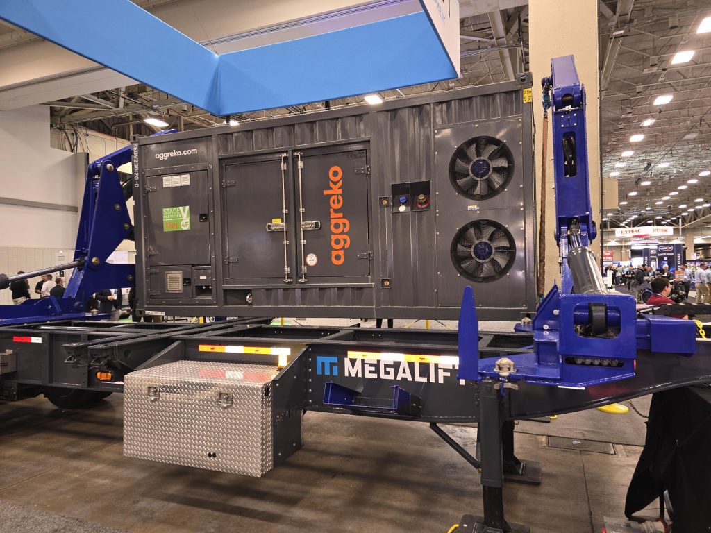 Megalift Sidelifter at Powergen
